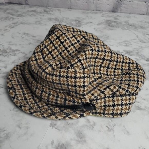 J. Crew Plaid Cap Hat - Picture 9 of 9